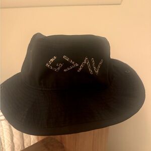 God is Greater than the Highs and Lows bucket hat. Bought off Etsy, never worn.